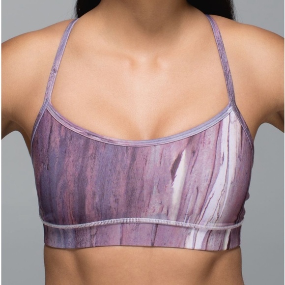 Lululemon | Size 8 | Flow Y Bra IV – Mini Hazy Horizon - Picture 2 of 7